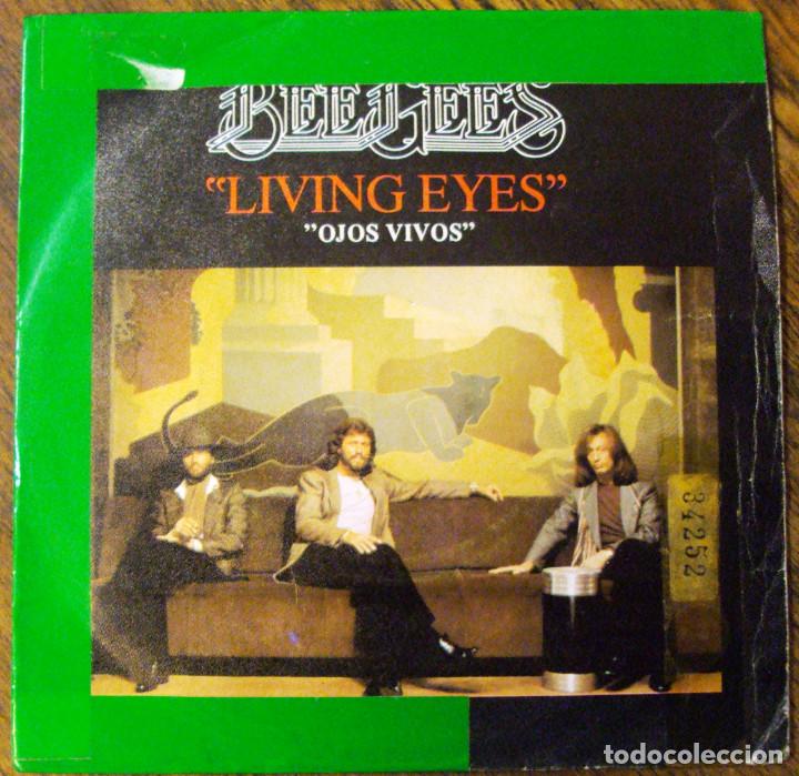 Discos de vinilo: Single Vinilo Bee Gees Living eyes - Foto 1