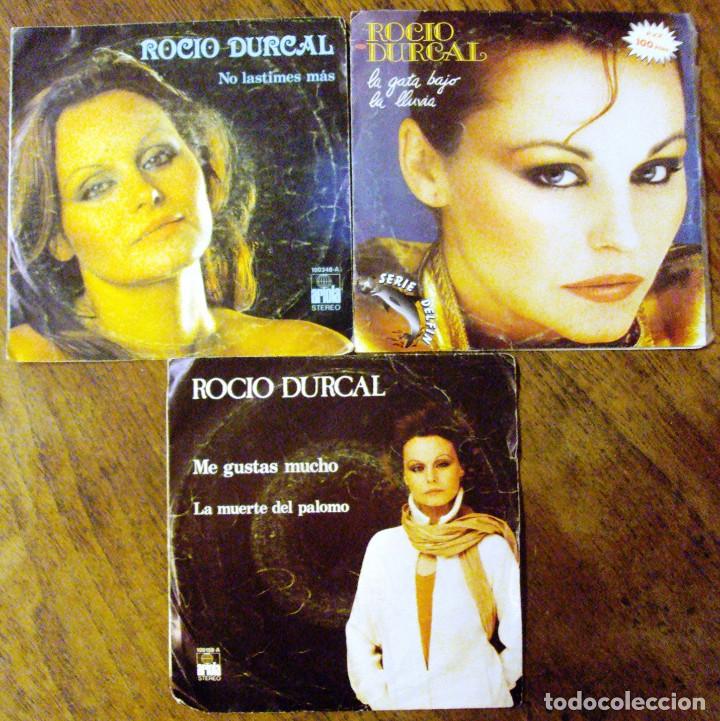 Discos de vinilo: Lote Singles de rocio Durcal 3 items - Foto 1
