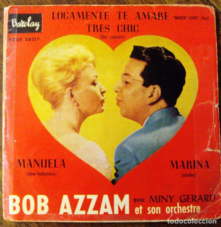 Discos de vinilo: Vinilo Single Orquesta de Bob Azzam bailes de salon - Foto 1