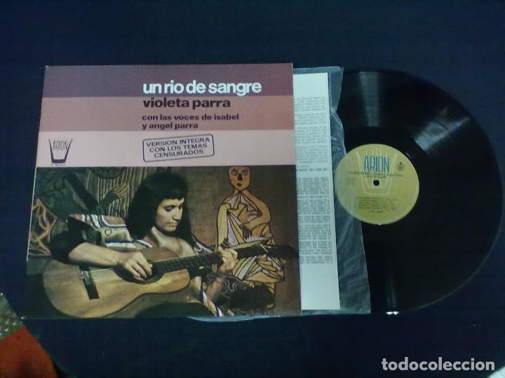 Discos de vinilo: VIOLETA PARRA UN RIO DE SANGRE - Foto 1