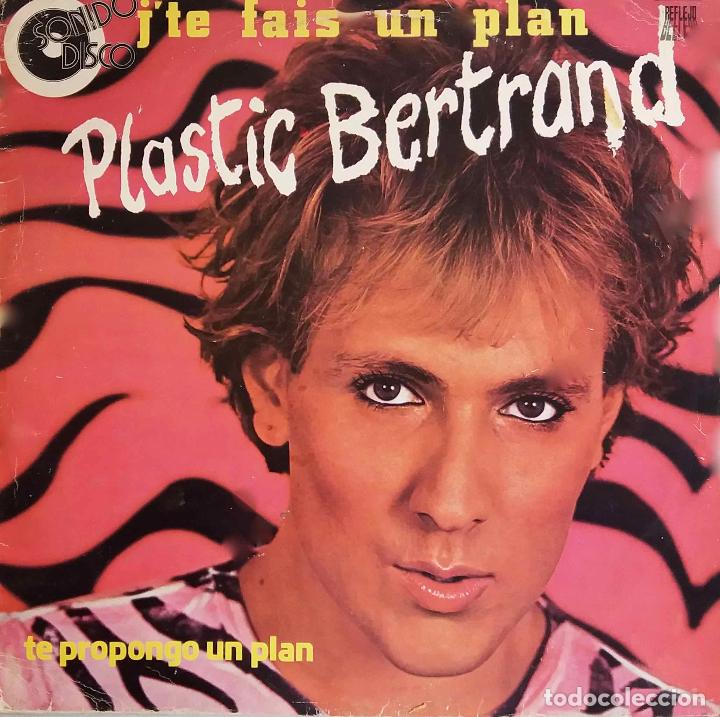 Discos de vinilo: PLASTIC BERTRAND, JTE FAIS UN PLAN. LP ESPA&Ntilde;A - Foto 1