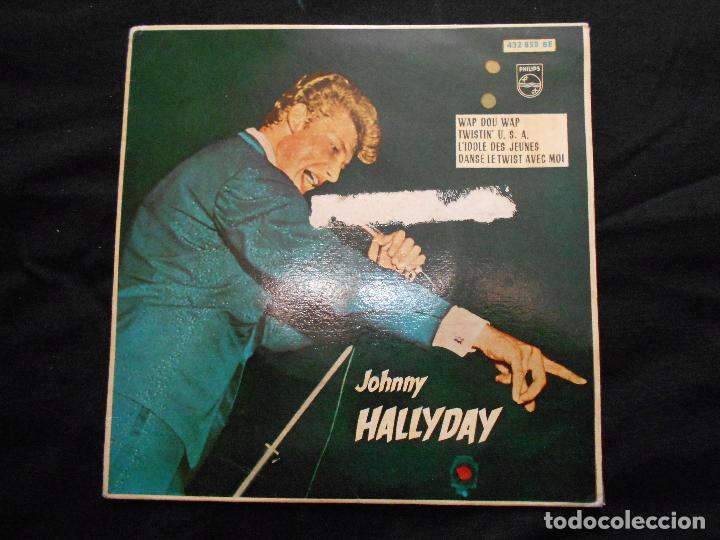 Discos de vinilo: JOHNNY HALLYDAY // WAP DO WAP + 3 - Foto 1