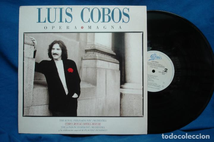 Discos de vinilo: - LUIS COBOS - &Oacute;PERA MAGNA - EPIC 1989 - Foto 1