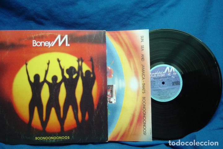 Discos de vinilo: - BONEY M. - BOONOONOONOOS - ARIOLA 1981 - Foto 1