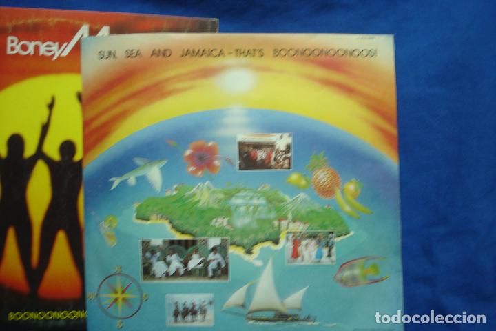 Discos de vinilo: - BONEY M. - BOONOONOONOOS - ARIOLA 1981 - Foto 2
