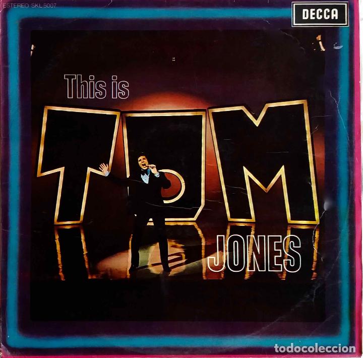 Discos de vinilo: TOM JONES, THIS IS. LP ORIGINAL ESPA&Ntilde;A 1969 - Foto 1