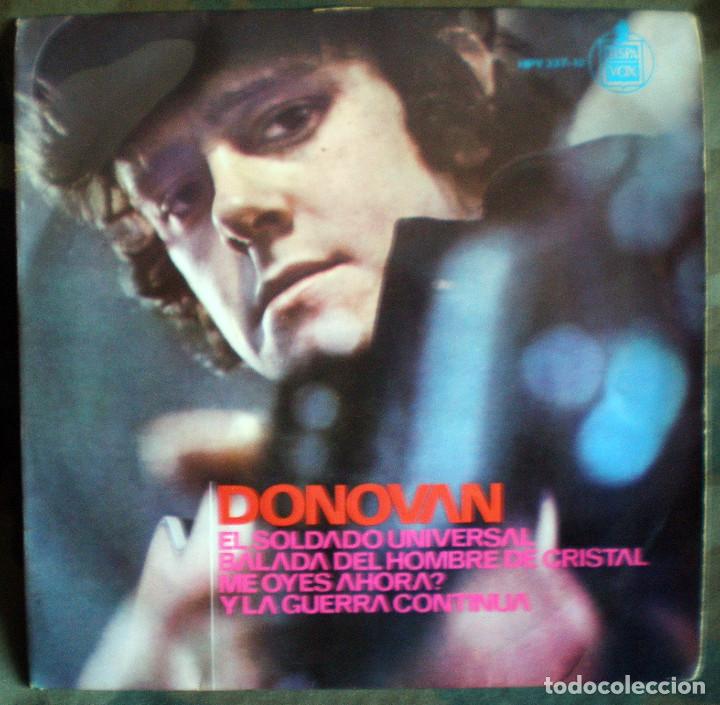Discos de vinilo: Donovan &ndash; El Soldado Universal EP 4 temas - Foto 1