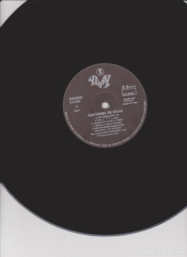 Discos de vinilo: CANCIONES DE ITALIA - ORQUESTA 101 STRINGS - Foto 2