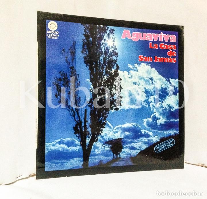 Discos de vinilo: AGUAVIVA &middot; LA CASA DE SAN JAMAS &middot; - Foto 1