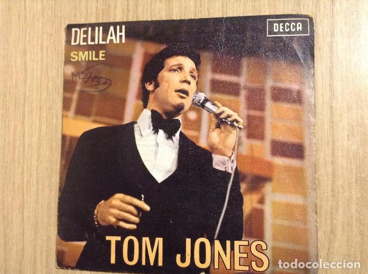 Discos de vinilo: TOM JONES DELILAH SMILE - Foto 1