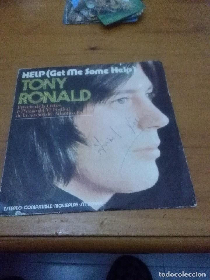 Discos de vinilo: TONY RONALD. HELP ME SOME HELP. MB2 - Foto 1