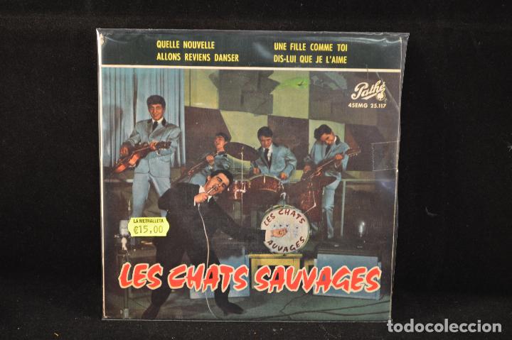 Discos de vinilo: LES CHATS SUVAGES - QUELLE NOUVELLE +3 - EP