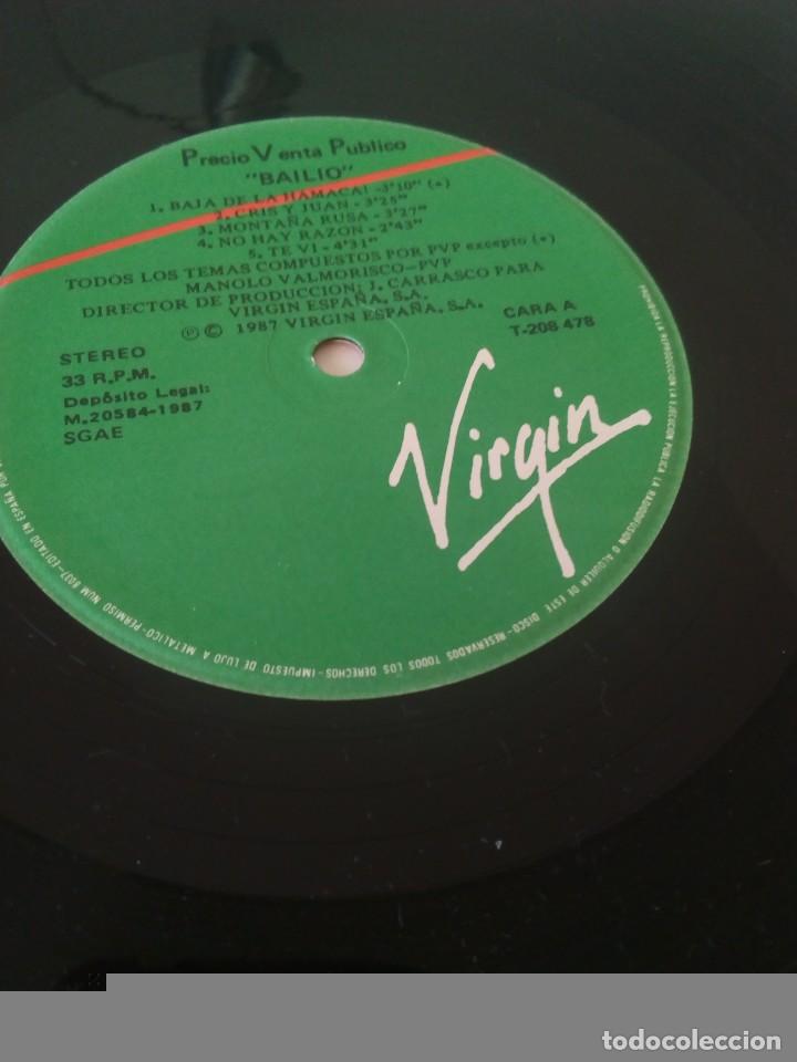Discos de vinilo: PVP. Bail&iacute;o. Virgin. 1987. T-208 478 - Foto 4