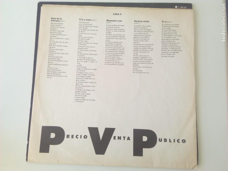 Discos de vinilo: PVP. Bail&iacute;o. Virgin. 1987. T-208 478 - Foto 2