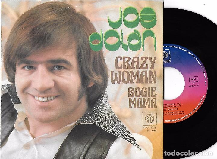 Discos de vinilo: JOE DOLAN: CRAZY WOMAN / BOGIE MAMA - Foto 1