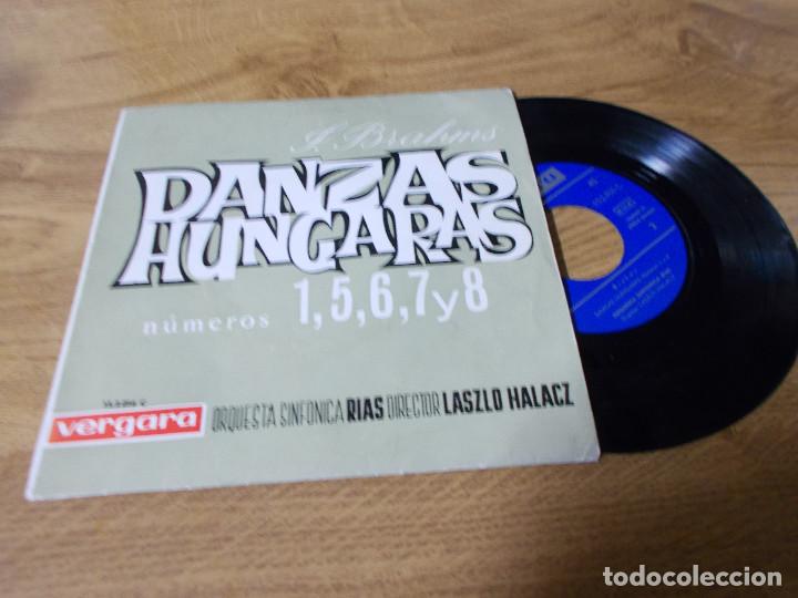 Discos de vinilo: JOHANNES BRAHMS. DANZAS HUNGARAS. - Foto 1