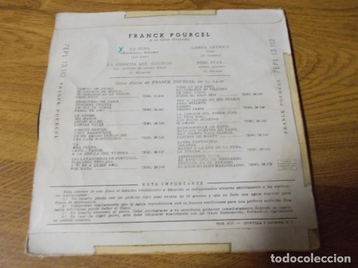 Discos de vinilo: FRANCK POURCEL. AMOR BAILE Y VIOLINES - Foto 2