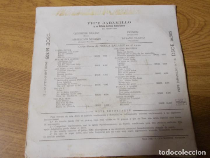 Discos de vinilo: PEPE JARAMILLO, MEXICO TROPICAL. - Foto 2