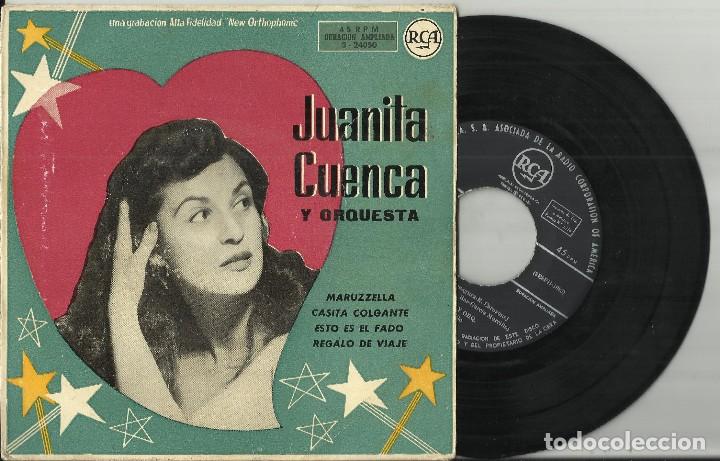 Discos de vinilo: juanita cuenca ep maruzzella + 3 /2 - Foto 1