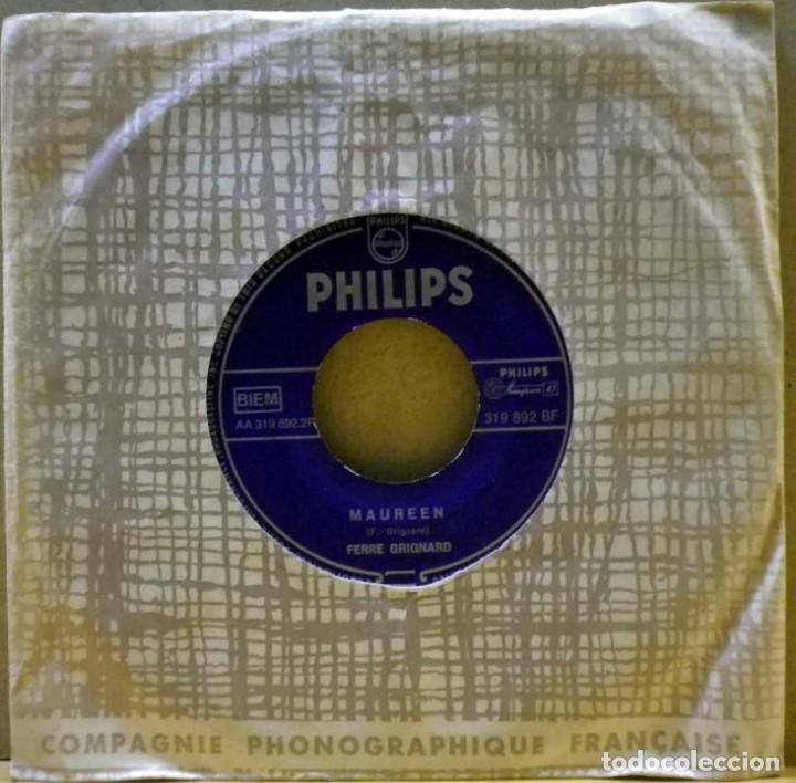 Discos de vinilo: Ferre Grignard Maureen / A Worried Man - Foto 1