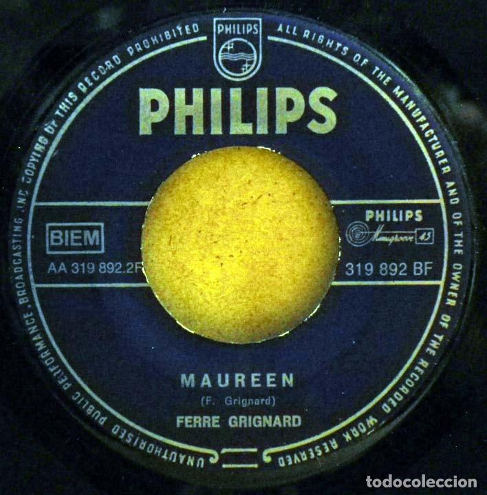 Discos de vinilo: Ferre Grignard Maureen / A Worried Man - Foto 3