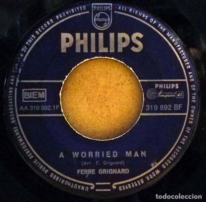 Discos de vinilo: Ferre Grignard Maureen / A Worried Man - Foto 4