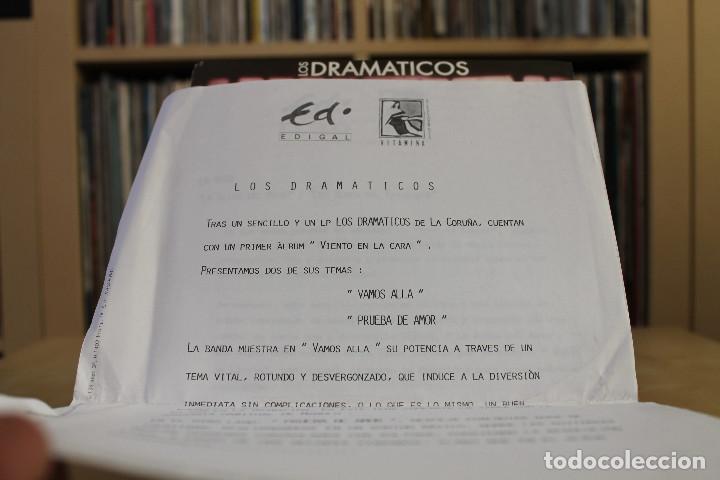 Disques de vinyle: LOS DRAM&Aacute;TICOS -SG- VAMOS ALL&Aacute; SPAIN 90'S + HOJA PROMO LP