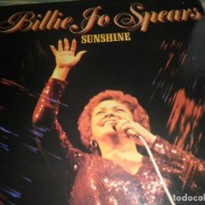 Discos de vinilo: BILLIE JO SPEARS - SUNSHINE LP - EDICION FRANCESA - EVEREST RECORDS 1984 - MONOAURAL. Lote 71820315