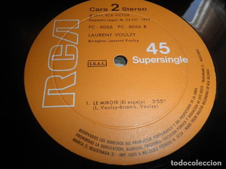 Discos de vinilo: LAURENT VOULZY - ROCKLLECTION MAXI SINGLE 45 R.P.M. - ORIGINAL ESPAÑOL - RCA 1977 - - Foto 13 - 71826543