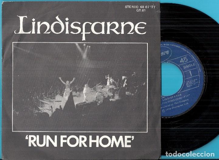 Discos de vinilo: LINDISFARNE: RUN FOR HOME / STICK TOGETHER - Foto 1