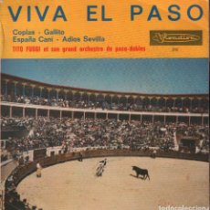 Discos de vinilo: VIVA EL PASO - COPLAS , GALLITO / ESPAÑA CAÑI....EP RF-1576. Lote 71899807