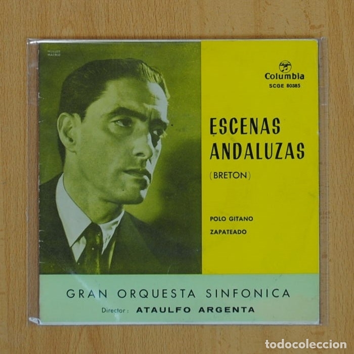 Discos de vinilo: ATAULFO ARGENTA - POLO GITANO / ZAPATEADO - SINGLE - Foto 1