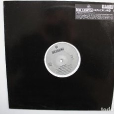 Discos de vinilo: DIE KRUPPS- FATHERLAND- GERMAN MAXI SINGLE 1993- METAL INDUSTRIAL.