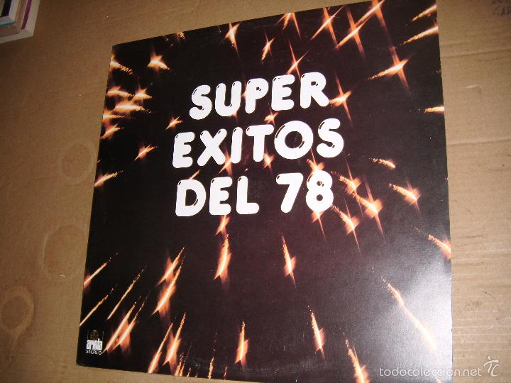 Discos de vinilo: disco LP vinilo super &eacute;xitos del 78 - Foto 1