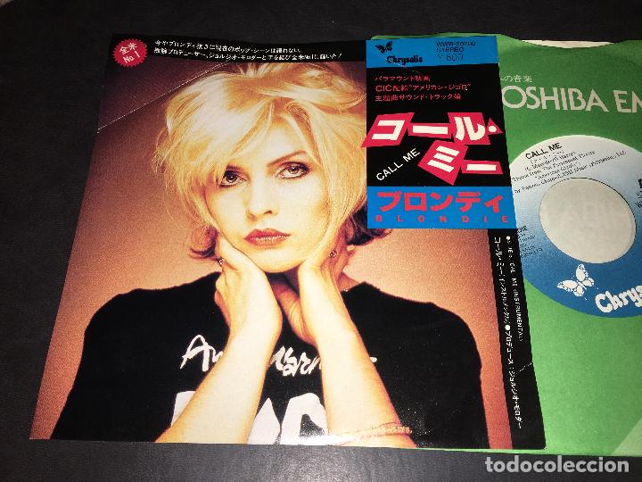 Discos de vinilo: BLONDIE (CALL ME ) SINGLE JAPAN  (EPI4) - Foto 1