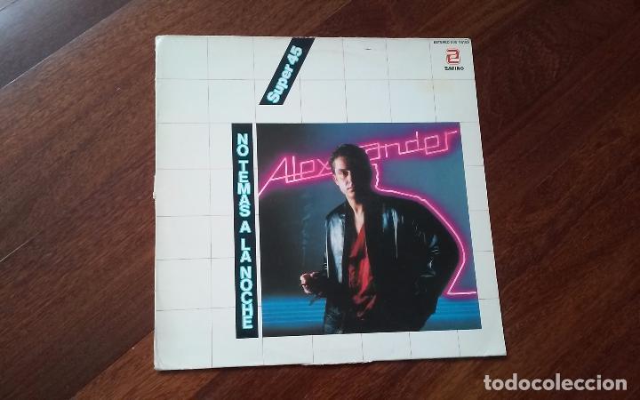 Discos de vinilo: Alex ander-no temas a la noche.maxi - Foto 1