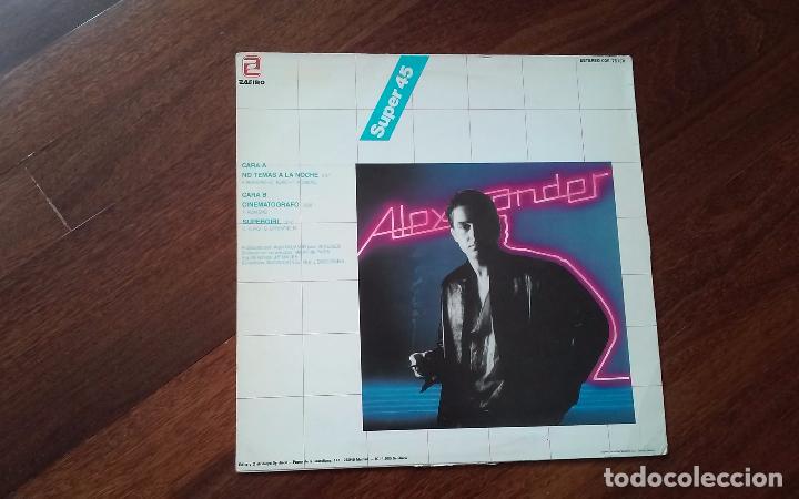 Discos de vinilo: Alex ander-no temas a la noche.maxi - Foto 2