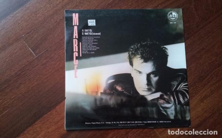 Discos de vinilo: Marce-i want you.maxi espa&ntilde;a 1987 - Foto 2