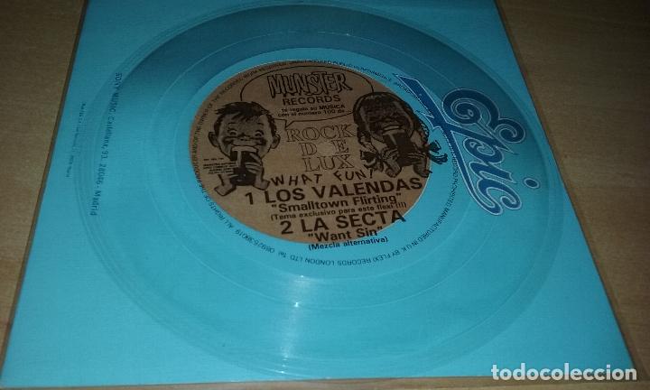 Discos de vinilo: FLEXI SINGLE COMPARTIDO - LOS VALENDAS / LA SECTA. - Foto 1