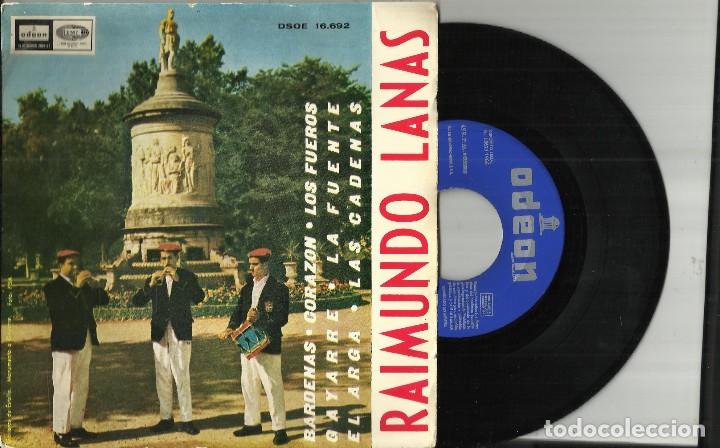 Discos de vinilo: raimundo lanas ep bardenas - corazon + 4.1966 - Foto 1