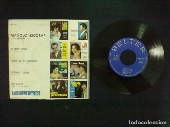 Discos de vinilo: MANOLO ESCOBAR Y SUS GUITARRAS - Foto 2