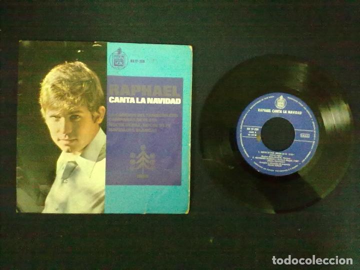 Discos de vinilo: RAPHAEL CANTA A LA NAVIDAD - Foto 1