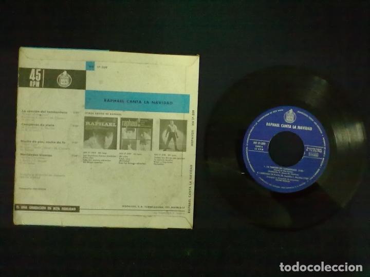 Discos de vinilo: RAPHAEL CANTA A LA NAVIDAD - Foto 2