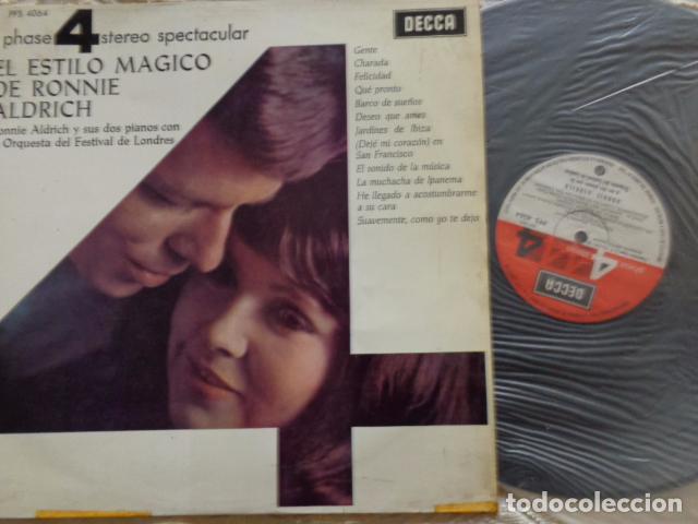 Discos de vinilo: El Estilo m&aacute;gico de Ronnie Aldrich - Decca -  1965 - Foto 1
