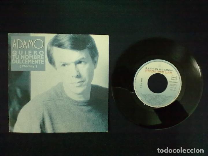 Discos de vinilo: ADAMO QUIERO TU NOMBRE DULCEMENTE - Foto 1