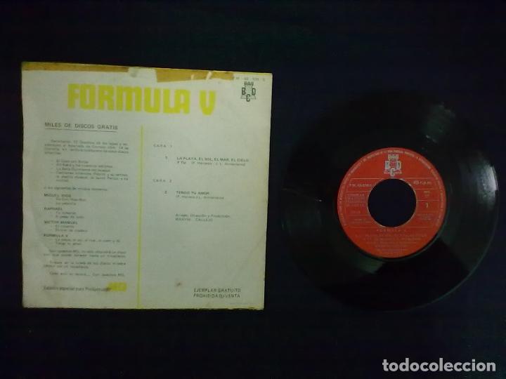 Discos de vinilo: FORMULA V TENGO TU AMOR. - Foto 2