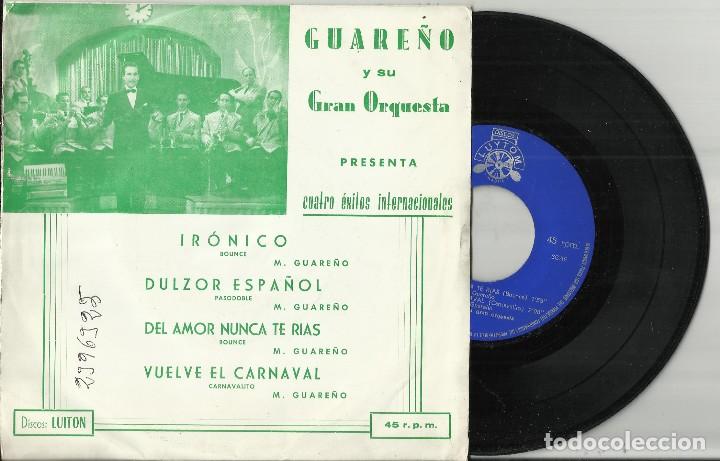 Discos de vinilo: guare&ntilde;o ep ironico + 3.1967 - Foto 1