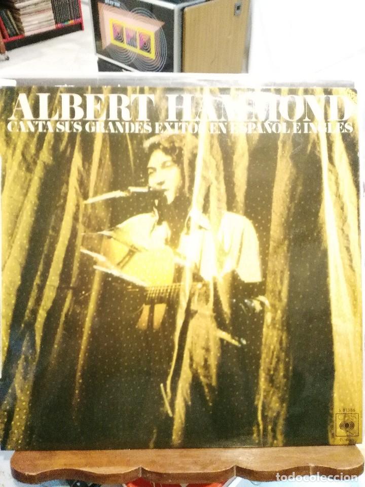 Discos de vinilo: ALBERT HAMMOND - CANTA SUS GRANDES EXITOS EN ESPA&Ntilde;OL E INGLES - LP. - Foto 1