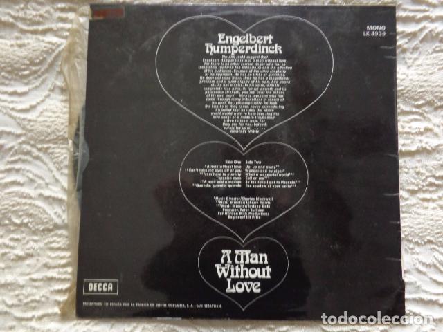 Discos de vinilo: Engelbert Humperdinck &lrm;&ndash; A Man Without Love - - Foto 3