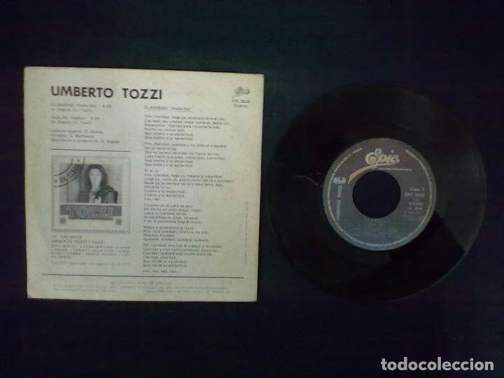 Discos de vinilo: UMBERTO TOZZI CLARIDAD - Foto 2